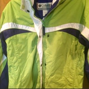 Colombia double layer winter coat. Girls xl 18-20. Fits a womens small.